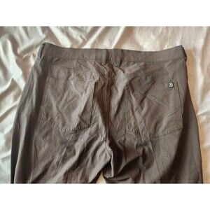 PGA Tour Mens 38x32 Gray‎ Lightweight Golf Pants Pockets
